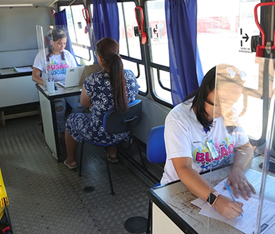 Busão Social atende os moradores dos bairros Vila Marielza e Brasil na próxima semana