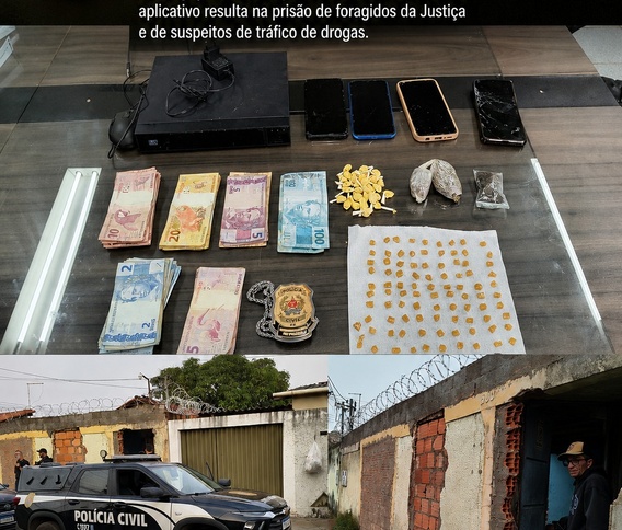 Polícia Civil realiza operação em Uberlândia e prende foragidos da Justiça e suspeitos de tráfico de drogas